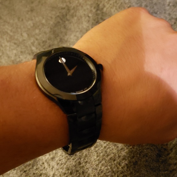 Black Movado Watch - Picture 6 of 8